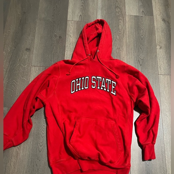 RED OHIO STATE HOODIE - Picture 1 of 4